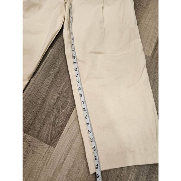 ZARA Womens Wide Leg Cropped Pants Size 30 - Picture 2 of 7